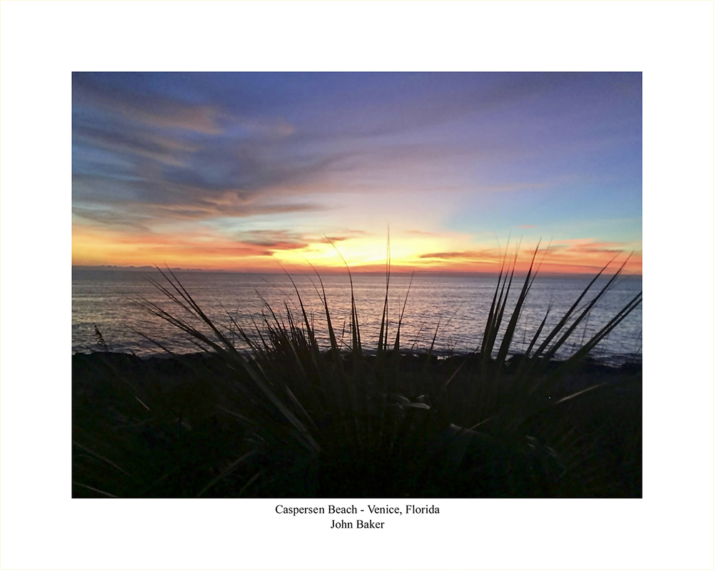 Caspersen Beach-Venice, Florida by John Baker