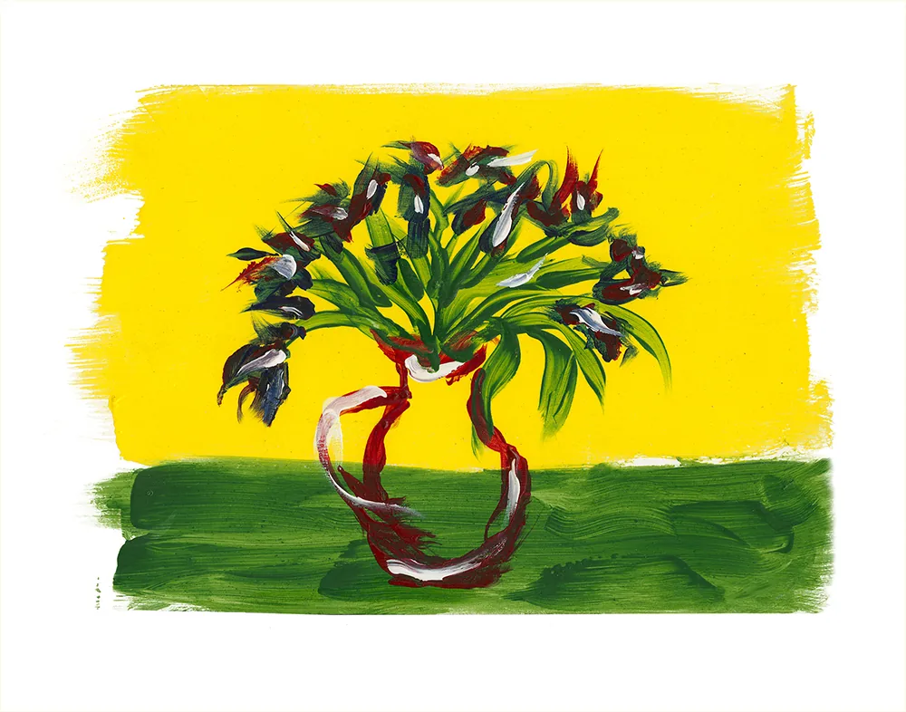 Irises by John Baker