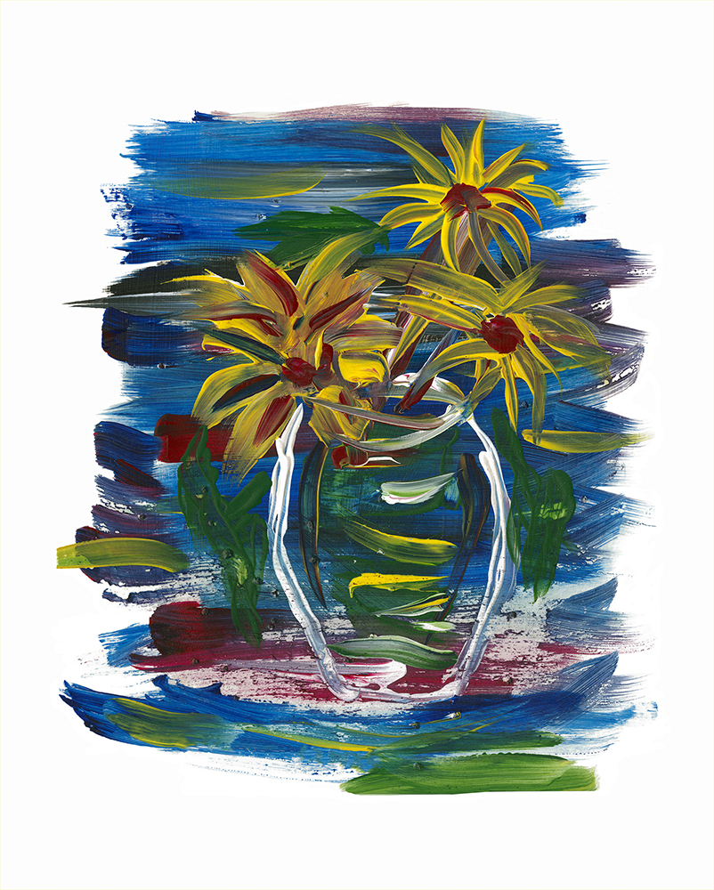 Sunflowers artwork by John Baker